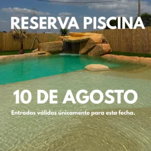 Entrada perro Piscina Canina - Lunes 10 de agosto - Turno Mañana 10-14h